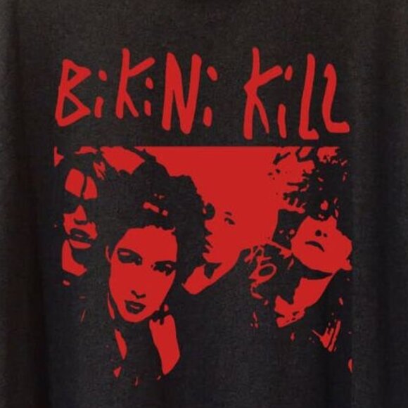 Vintage Bikini Kill T-Shirt, Riot Grrrl Punk Rock Concert Tee 17 - Picture 2 of 5